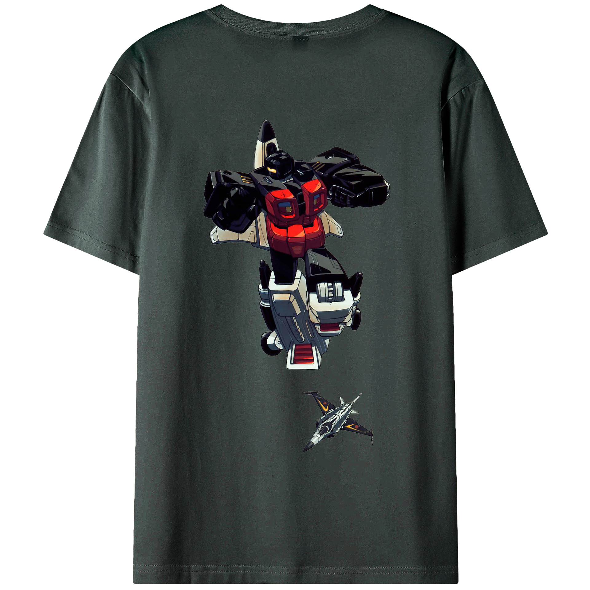 （画像用）  綿100％ メンズ半袖Tシャツ（バックプリント） 通気性